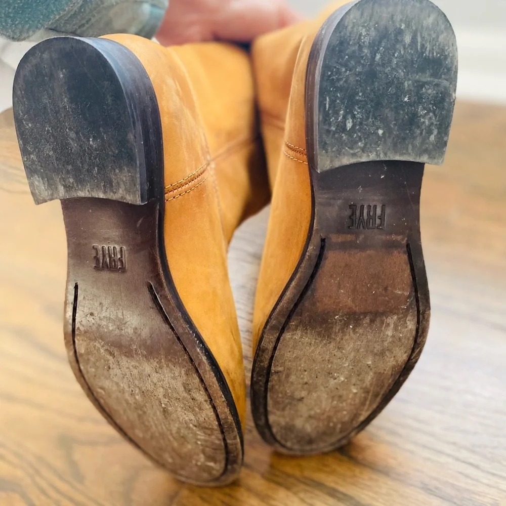 Frye Leather Women Short Riding Boot 3471443 size 6 - Picture 9 of 10